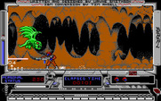 Baal for IBM PC/Compatibles - Head to head with a large dragon.