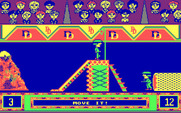 Double Dare for IBM PC/Compatibles - Grab the flag then pass it along.
