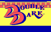 Double Dare for IBM PC/Compatibles - Title screen.