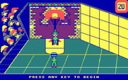 Double Dare for IBM PC/Compatibles - Playing a little basketball...of sorts.