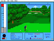 Jack Nicklaus' Greatest 18 Holes of Major Championship Golf for Macintosh - Teeing off again...