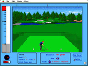 Jack Nicklaus' Greatest 18 Holes of Major Championship Golf for Macintosh - A short par 3...