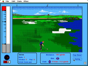 Jack Nicklaus' Greatest 18 Holes of Major Championship Golf for Macintosh - Near the green...