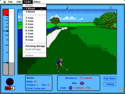 Jack Nicklaus' Greatest 18 Holes of Major Championship Golf for Macintosh - Selecting a club...
