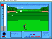 Jack Nicklaus' Greatest 18 Holes of Major Championship Golf for Macintosh - Practice at the driving range!