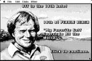 Jack Nicklaus' Greatest 18 Holes of Major Championship Golf for Macintosh - Time for the famous 18th hole at Pebble Beach!