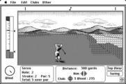 Jack Nicklaus' Greatest 18 Holes of Major Championship Golf for Macintosh - Driving from the fairway...