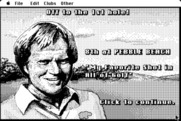Jack Nicklaus' Greatest 18 Holes of Major Championship Golf for Macintosh - Off to the first tee.