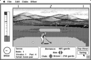 Jack Nicklaus' Greatest 18 Holes of Major Championship Golf for Macintosh - The first tee shot.
