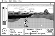 Jack Nicklaus' Greatest 18 Holes of Major Championship Golf for Macintosh - Here's my tee shot...