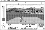 Jack Nicklaus' Greatest 18 Holes of Major Championship Golf for Macintosh - The 17th tee...