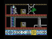 Obliterator for MSX - Try to shoot this flying robot if you can...