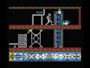 Obliterator for MSX - Watch out for that robot on the ground here!