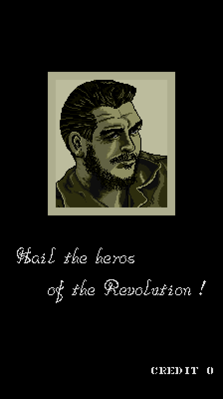 Guerrilla War Arcade Screenshot: Introduction.