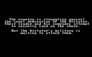 Guerrilla War for IBM PC/Compatibles - Game introduction.
