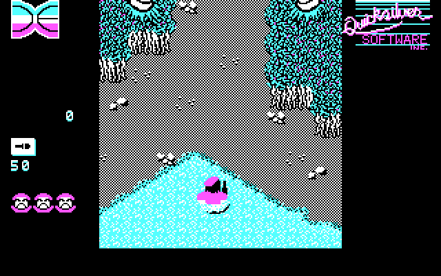 Guerrilla War IBM PC/Compatibles Screenshot: The game starts here.