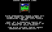 Rick Dangerous for IBM PC/Compatibles - Introduction to the first level.