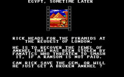 Rick Dangerous for IBM PC/Compatibles - On to the Egypt level.