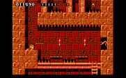 Rick Dangerous for IBM PC/Compatibles - A constant stream of darts makes this jump over the spikes tricky!