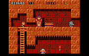 Rick Dangerous for IBM PC/Compatibles - Mummies will take out both Rick and his opponents equally!