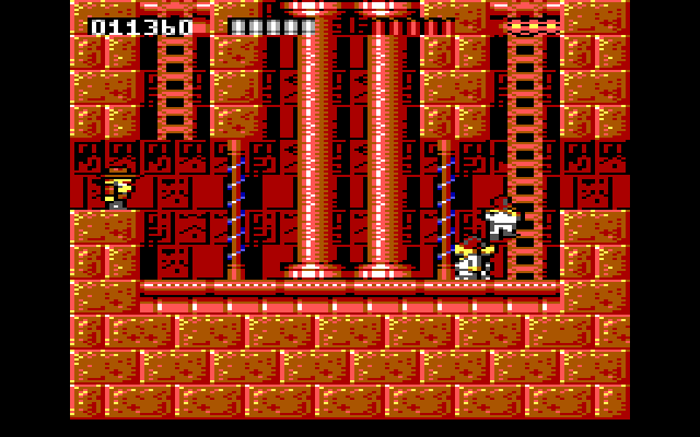 Rick Dangerous IBM PC/Compatibles Screenshot: Here comes trouble!