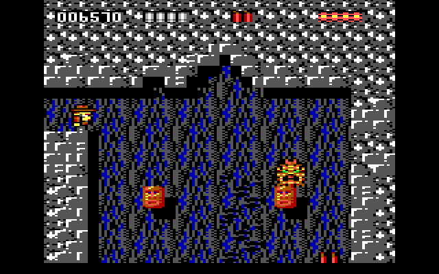 Rick Dangerous IBM PC/Compatibles Screenshot: This jump looks tricky!