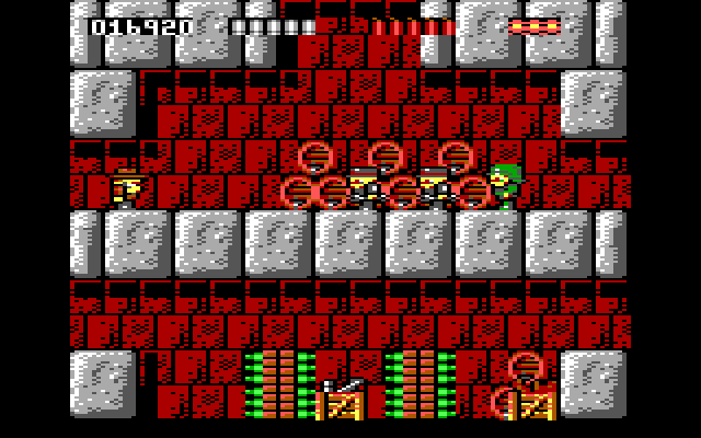 Rick Dangerous IBM PC/Compatibles Screenshot: Here comes trouble!
