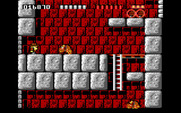 Rick Dangerous for IBM PC/Compatibles - As soon as the mission begins you need to jump over this charging dog!