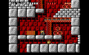 Rick Dangerous for IBM PC/Compatibles - Crawling through a passageway...
