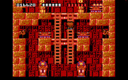 Rick Dangerous for IBM PC/Compatibles - Climbing up to the next platform...
