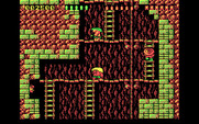 Rick Dangerous for IBM PC/Compatibles - Climbing down some ladders...