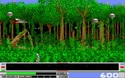 Revenge of Defender for IBM PC/Compatibles - Enemies closing in, better be quick!