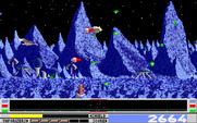 Revenge of Defender for IBM PC/Compatibles - Different types of enemies appear as the game progresses.