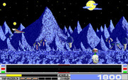 Revenge of Defender for IBM PC/Compatibles - A lander attacks!