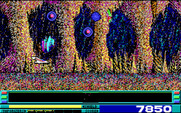 Revenge of Defender for IBM PC/Compatibles - Incoming flying saucers...