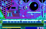 Revenge of Defender for IBM PC/Compatibles - The enemies become faster and more difficult as the game progresses.