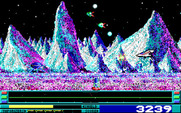 Revenge of Defender for IBM PC/Compatibles - You can fly both left and right in the game.