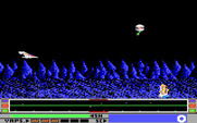 Revenge of Defender for IBM PC/Compatibles - Game start.