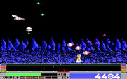 Revenge of Defender for IBM PC/Compatibles - Multiple types of opponents incoming!