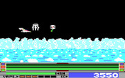 Revenge of Defender for IBM PC/Compatibles - Narrowly missed a collision!