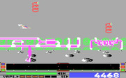 Revenge of Defender for IBM PC/Compatibles - Dodge or shoot these bouncing springs...