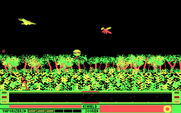 Revenge of Defender for IBM PC/Compatibles - Start of the second level.