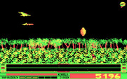 Revenge of Defender for IBM PC/Compatibles - Watch out for fast moving enemies as well as these hornets nests...