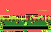 Revenge of Defender for IBM PC/Compatibles - The start of the fourth level.