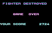 Revenge of Defender for IBM PC/Compatibles - Game over.