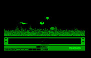 Revenge of Defender for IBM PC/Compatibles - One enemy destroyed! Many more to go...