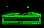 Revenge of Defender for IBM PC/Compatibles - Dodging a large quantity of bullets.