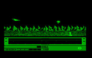 Revenge of Defender for IBM PC/Compatibles - Game start.