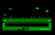 Revenge of Defender for IBM PC/Compatibles - Incoming flying saucers...
