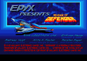 Revenge of Defender for Amiga - Credits screen.